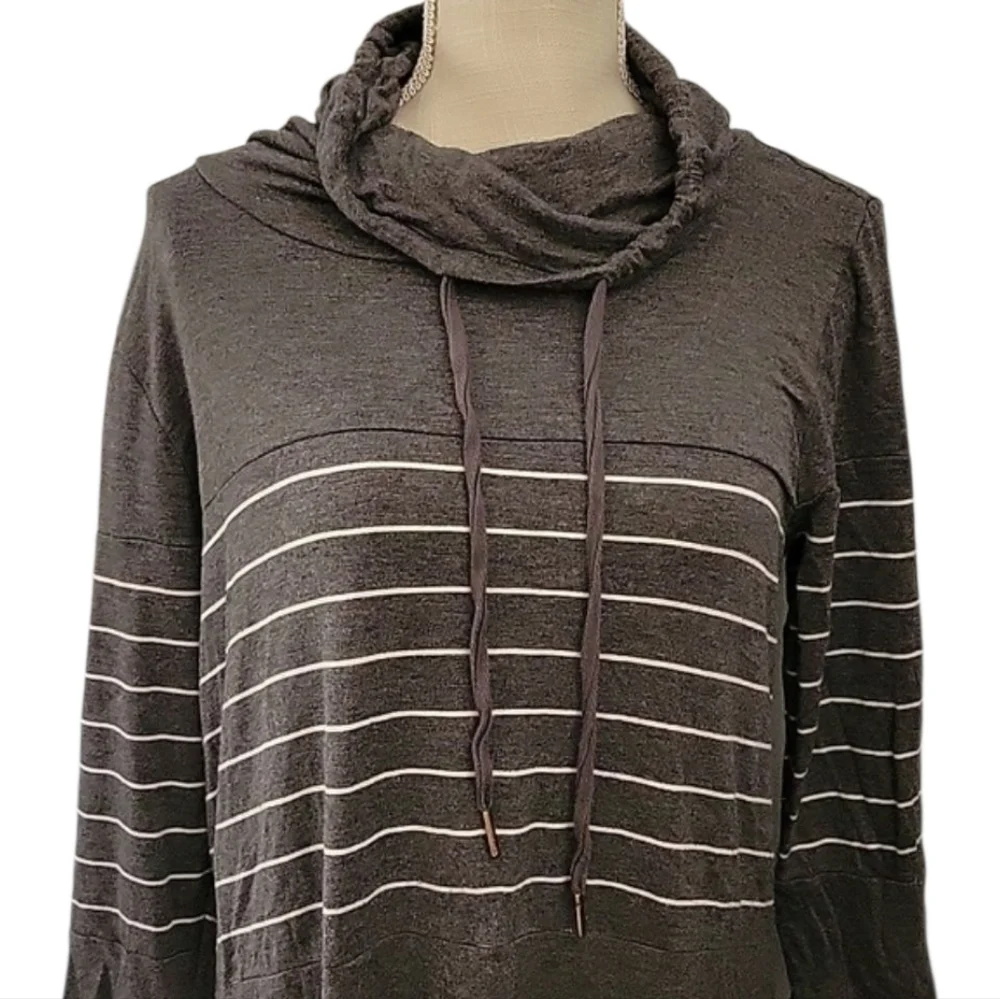 Cato Active USA Gray Cowl Neck Dress - Picture 2 of 3